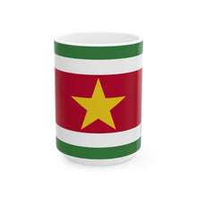 Suriname Flag Coffee Tea Mug 11oz 15oz | Rep Ya Flag Ceramic Mug