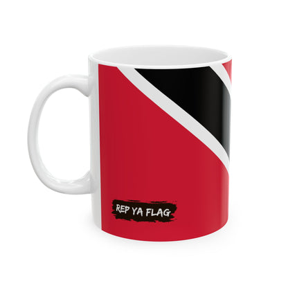 Trinidad and Tobago Flag Coffee Tea Mug 11oz 15oz | Rep Ya Flag Ceramic Mug