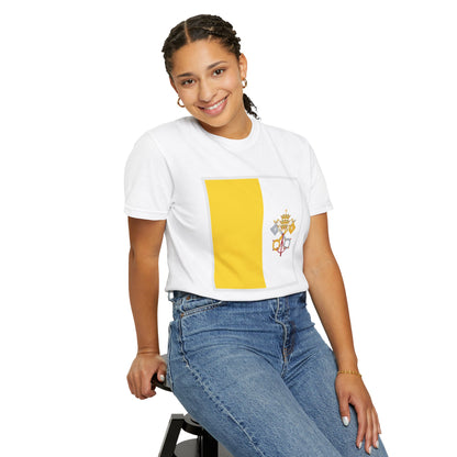 Vatican City Flag Shirt | Vatican Tshirt | Vatican Pride Tee | Rep Ya Flag Shirt | Heritage Gift | Unisex S-4XL