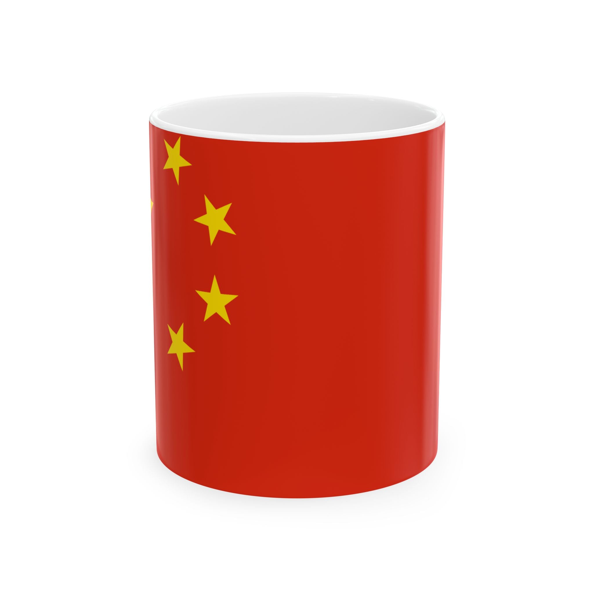 China Flag Coffee Tea Mug 11oz 15oz | Chinese Heritage Mug | Rep Ya Flag