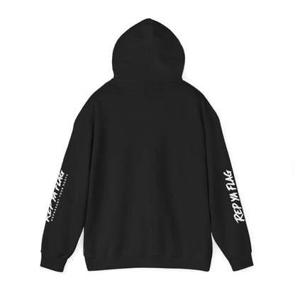 Afghanistan Flag Rose Hoodie — Vintage Afghan Pride Pullover