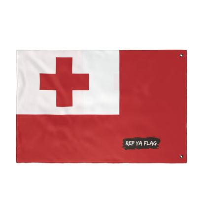 Tonga Flag Garden Banner | Double-Sided Outdoor Flag | Rep Ya Flag