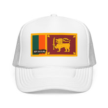 Sri Lanka Flag Foam Trucker Hat | Rep Ya Flag design