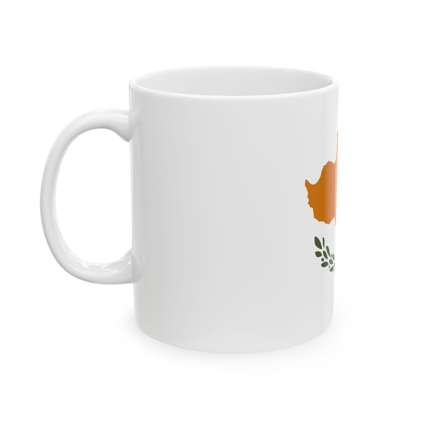 Cyprus Flag Coffee Tea Mug 11oz 15oz | Rep Ya Flag Ceramic Mug