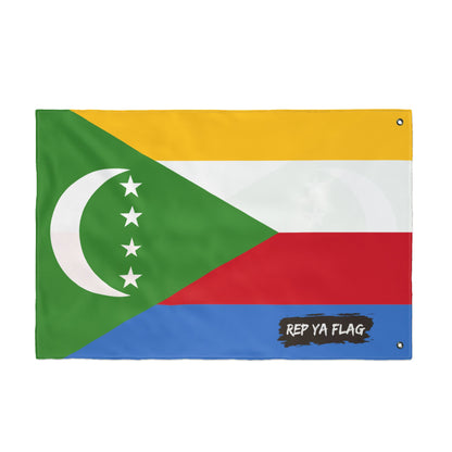 Comoros Flag Garden Banner | Double Sided Outdoor Flag | Rep Ya Flag