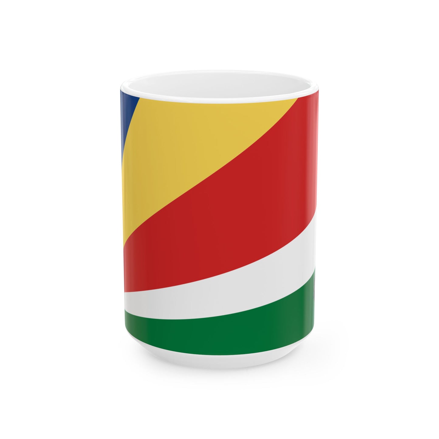 Seychelles Flag Coffee Mug 11oz & 15oz | Seychellois Heritage Ceramic Coffee Tea Mug | Rep Ya Flag
