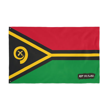 Vanuatu Flag Double Sided Flag, Outdoor Garden Banner | Country Flag