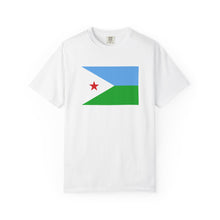 Djibouti Flag T Shirt | Djiboutian Heritage Shirt S-4XL | Rep Ya Flag