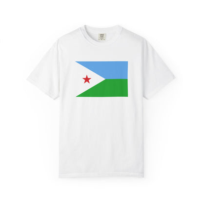 Djibouti Flag T Shirt | Djiboutian Heritage Shirt S-4XL | Rep Ya Flag