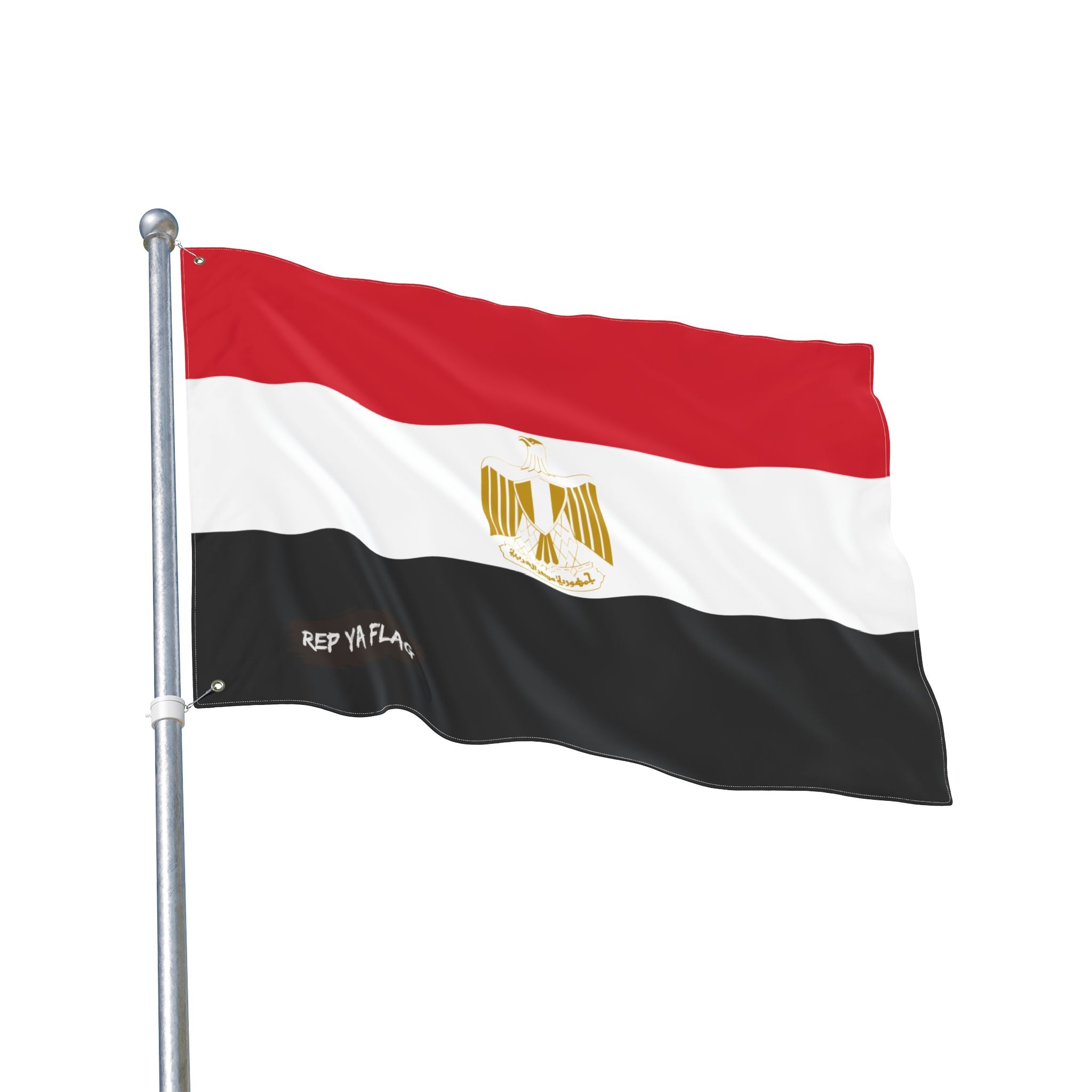 Egypt Flag Garden Banner | Double Sided Outdoor Flag | Rep Ya Flag