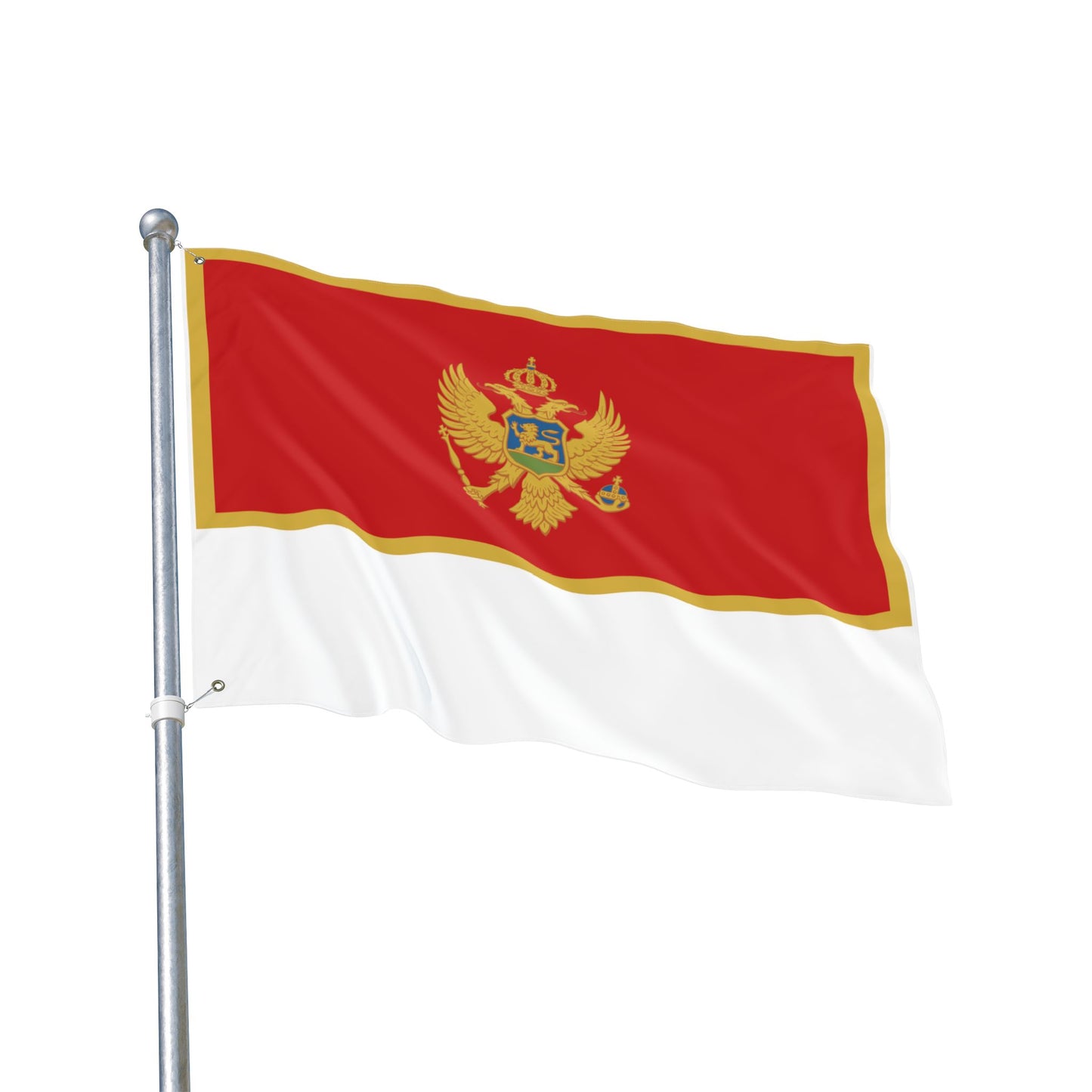 Montenegro Flag Garden Banner | Double Sided Outdoor Flag | Rep Ya Flag