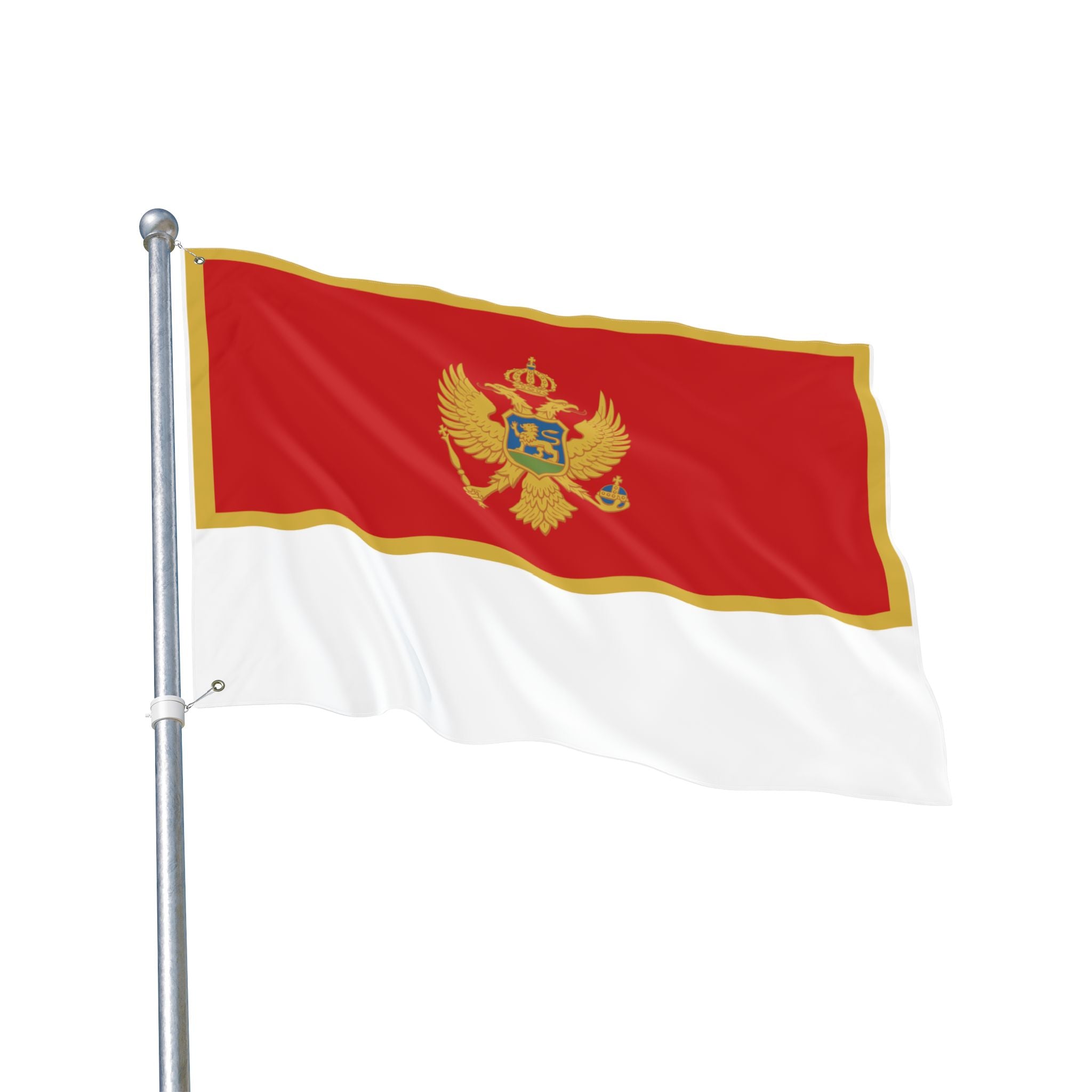 Montenegro Flag Garden Banner | Double Sided Outdoor Flag | Rep Ya Flag