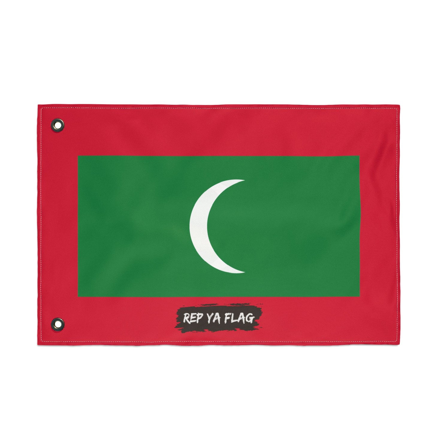 Maldives Flag Garden Banner | Double Sided Outdoor Flag | Rep Ya Flag
