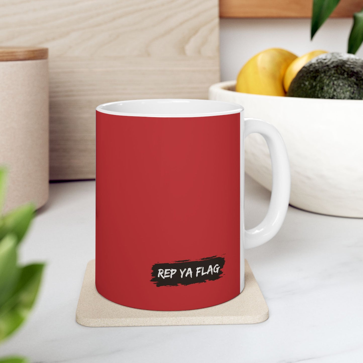 Tonga Flag Coffee Tea Mug 11oz 15oz | Rep Ya Flag Ceramic Mug