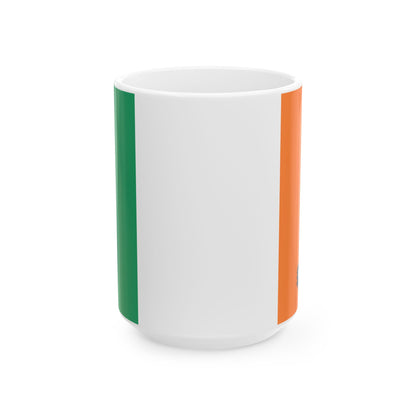 Ireland Flag Coffee Tea Mug 11oz 15oz | Rep Ya Flag Ceramic Mug