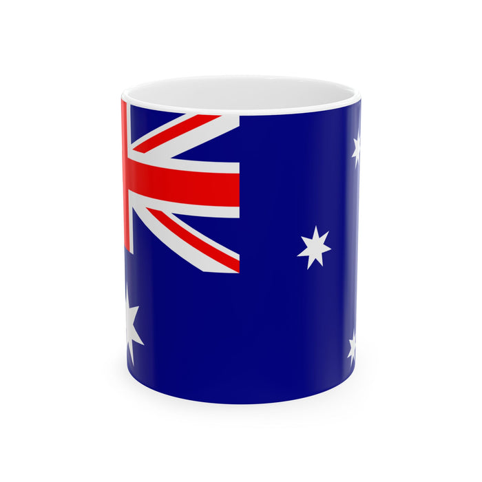 Australia Flag Coffee Mug – Australian Pride Ceramic Cup