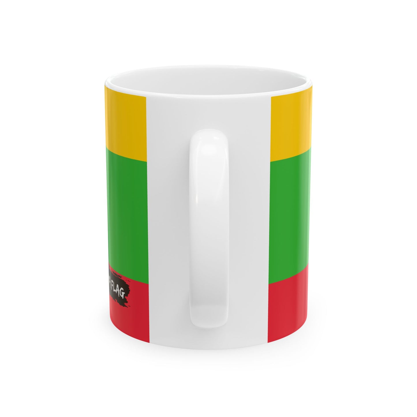 Myanmar Flag Coffee Tea Mug 11oz 15oz | Rep Ya Flag Ceramic Mug