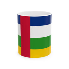 Central African Republic Flag Coffee Tea Mug 11oz 15oz | Central African Heritage Mug | Rep Ya Flag