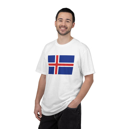 Iceland Flag T Shirt | Iceland Heritage Shirt S–4XL | Rep Ya Flag