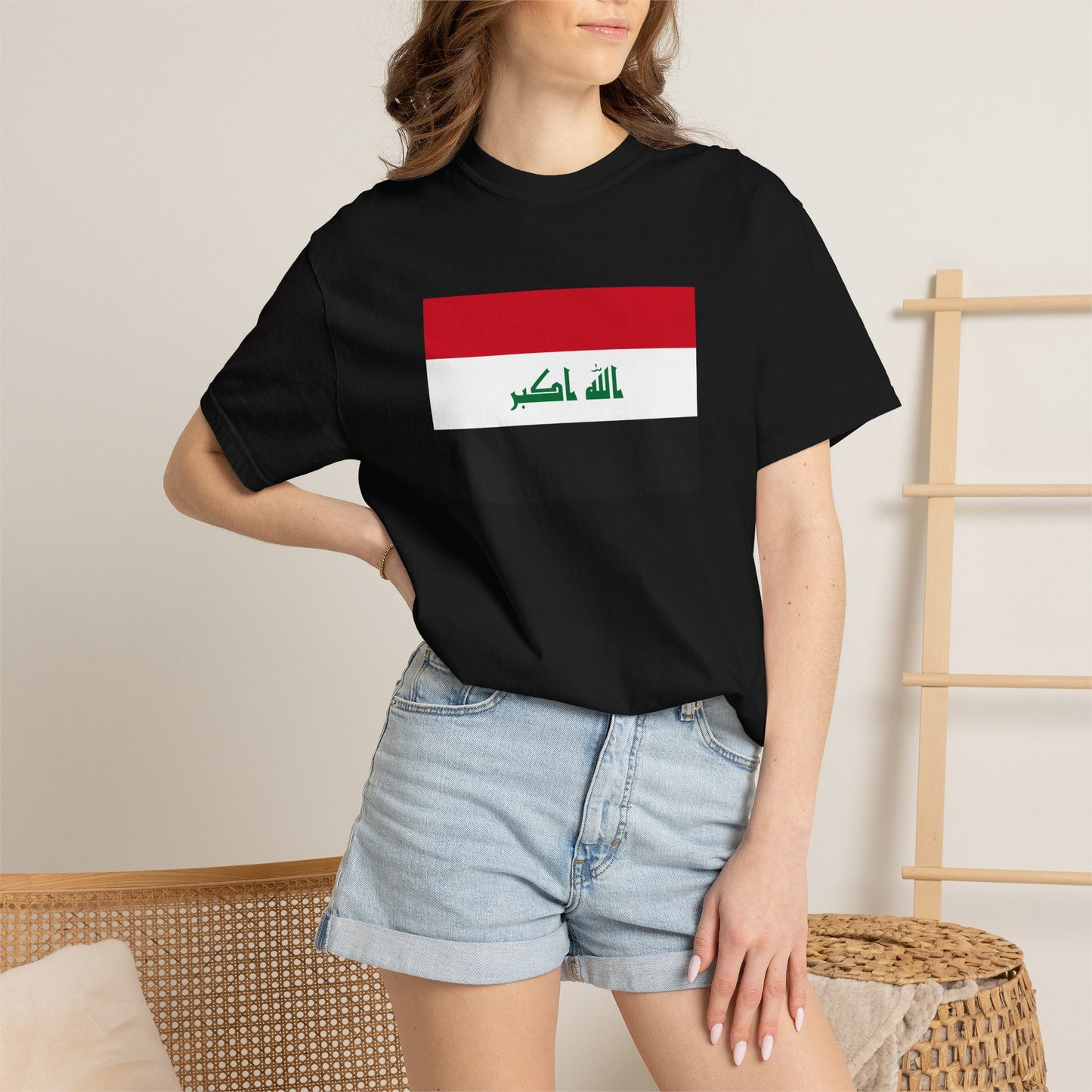 Iraq Flag T Shirt | Iraqi Heritage Shirt S–4XL | Rep Ya Flag