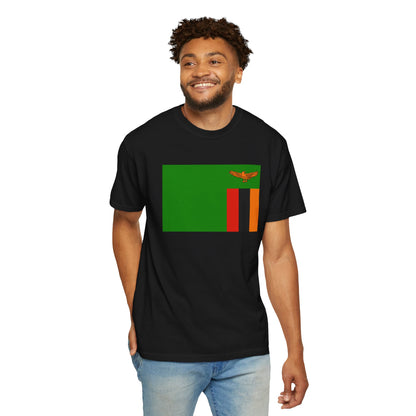 Zambia Flag Shirt | Zambia Tshirt | Zambia Pride Tee | Rep Ya Flag Shirt | Heritage Gift | Unisex S-4XL