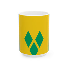 Saint Vincent and the Grenadines Flag Coffee Tea Mug 11oz 15oz | Rep Ya Flag Ceramic Mug