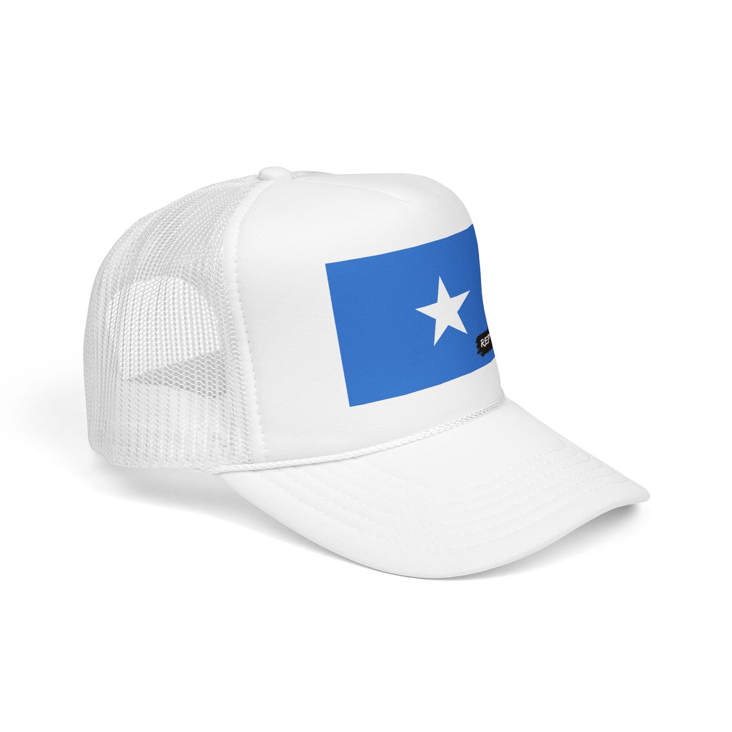 Somalia Flag Foam Trucker Hat | Somali Heritage Snapback Cap | Rep Ya Flag