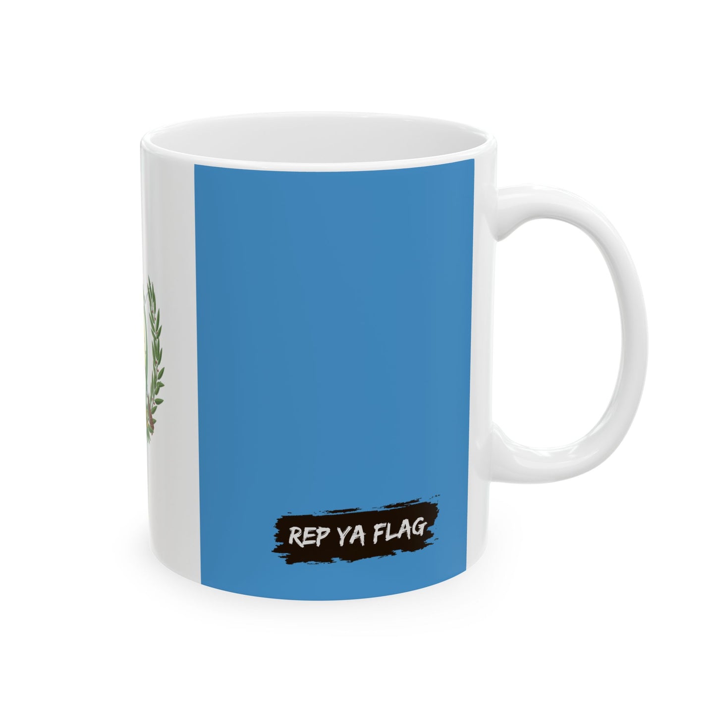 Guatemala Flag Coffee Tea Mug 11oz 15oz | Rep Ya Flag Ceramic Mug