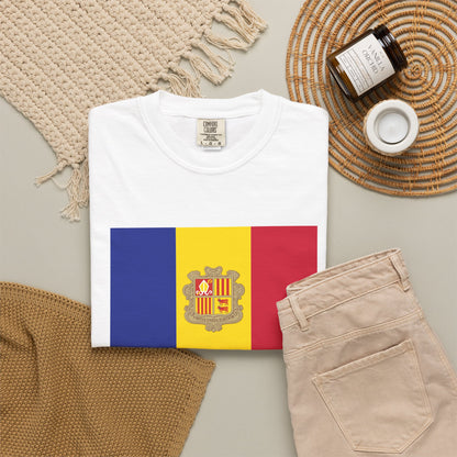Andorra Flag T Shirt | Andorran Shirt S-4XL | Rep Ya Flag