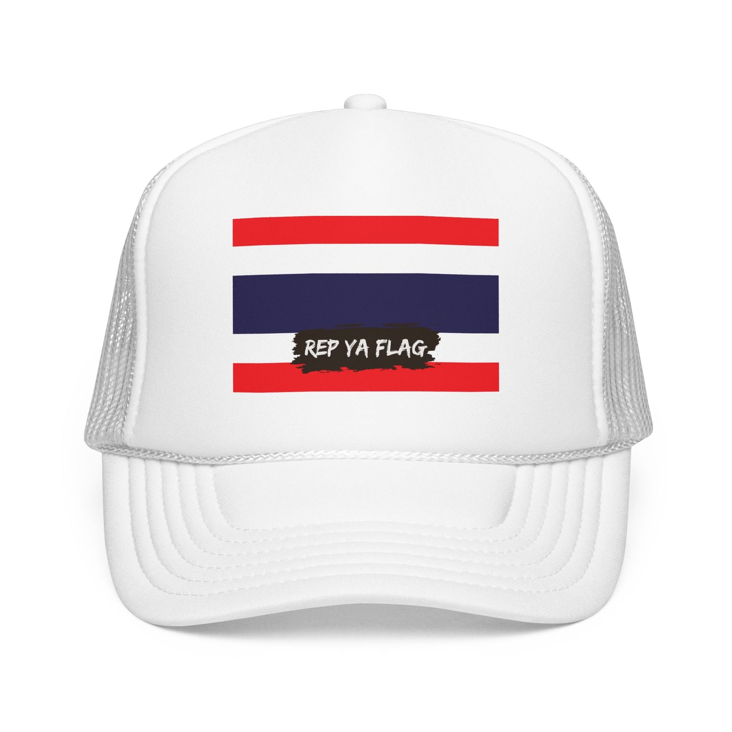 Thailand Flag Foam Trucker Hat | Rep Ya Flag design