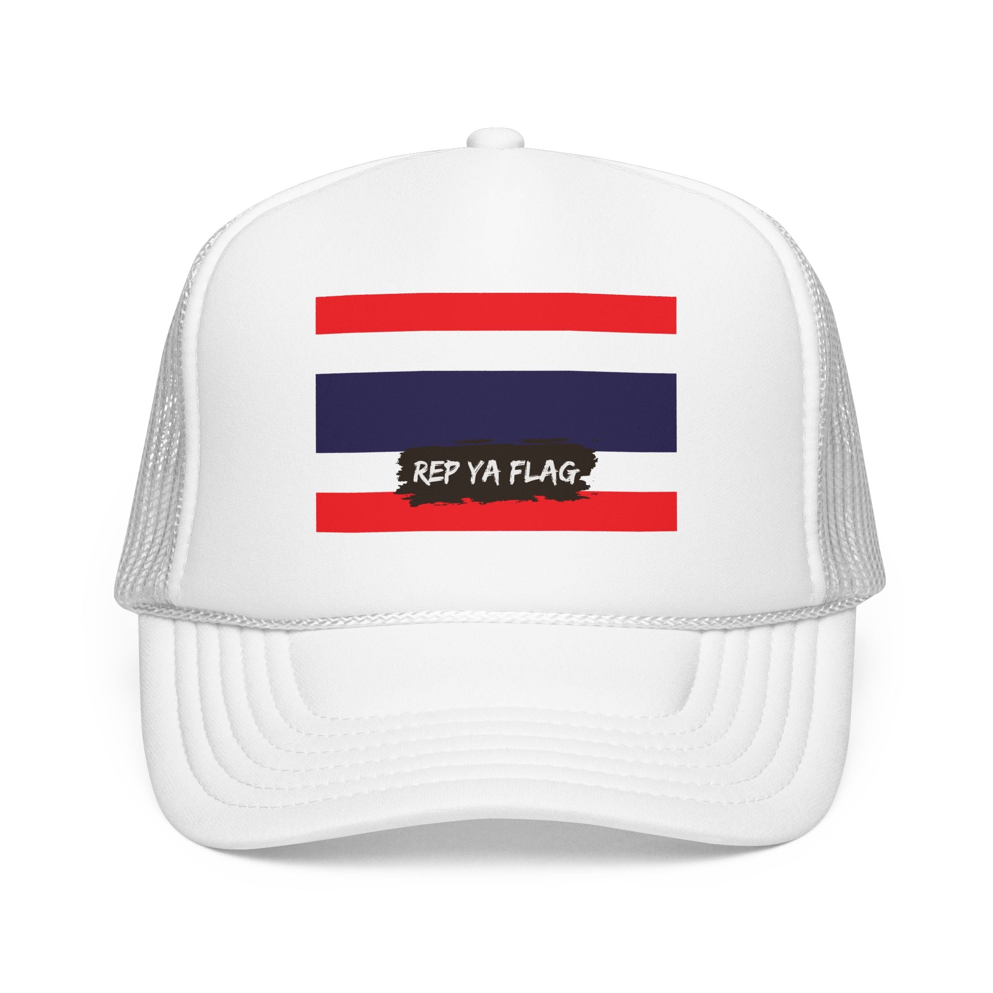 Thailand Flag Foam Trucker Hat | Rep Ya Flag design