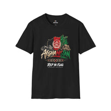 Afghanistan Map Flag T-Shirt — Vintage Afghan Emblem Tee