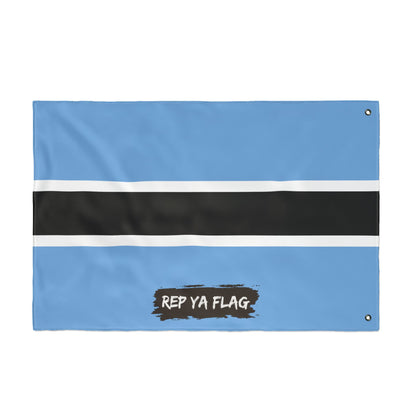 Botswana Flag Garden Banner | Double Sided Outdoor Flag | Rep Ya Flag