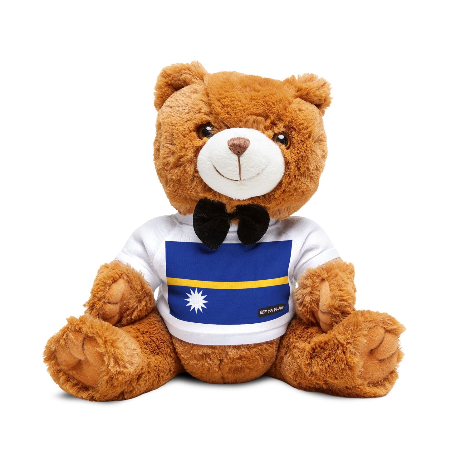 Nauru Flag Teddy Bear | Nauruan Plush Gift | Nauruan Heritage Bear | Cultural Keepsake | Baby Gift Stuffed Animal