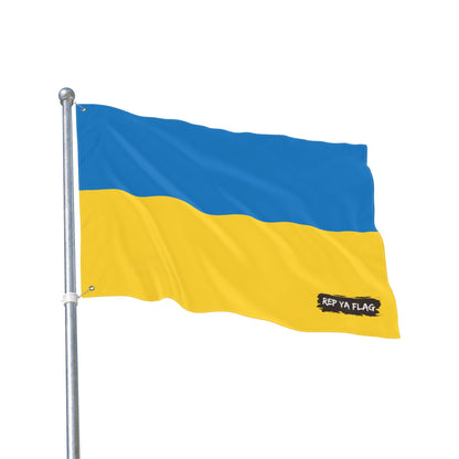 Ukraine Flag Double Sided Flag, Outdoor Garden Banner | Country Flag