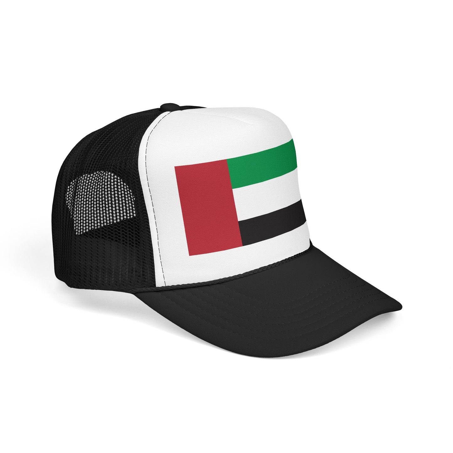United Arab Emirates UAE Foam Trucker Hat | Rep Ya Flag design