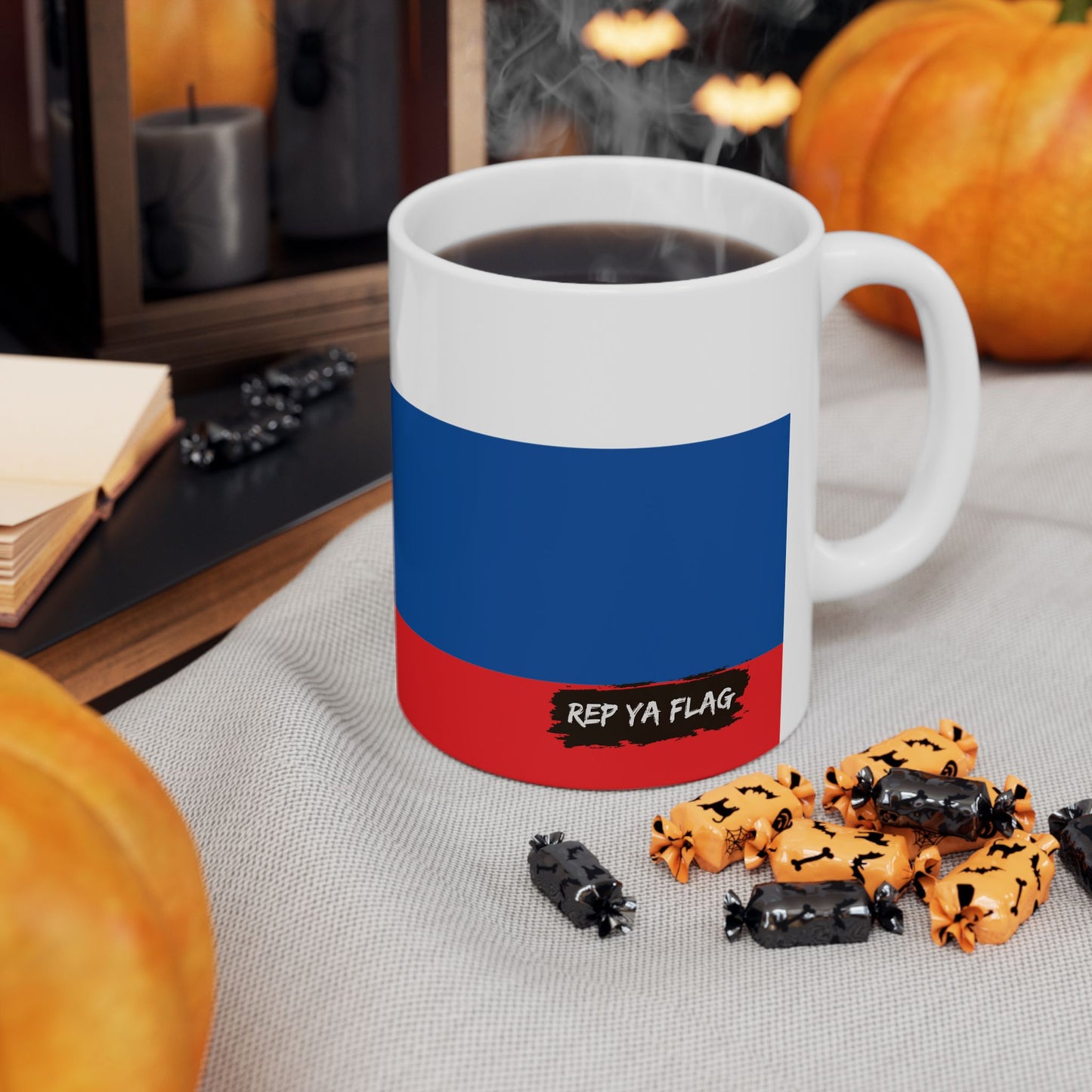 Slovakia Flag Coffee Tea Mug 11oz 15oz | Rep Ya Flag Ceramic Mug
