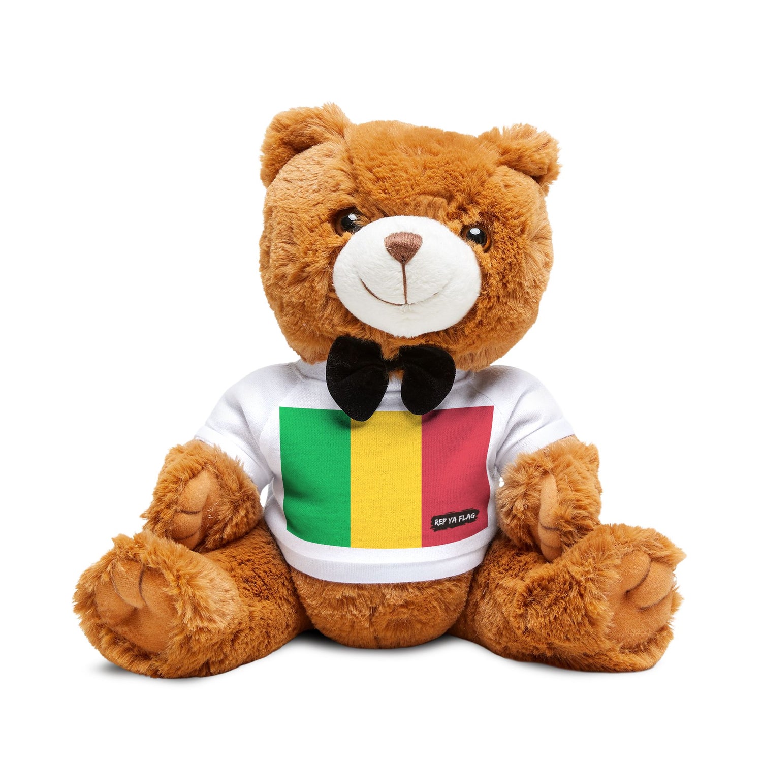 Mali Flag Teddy Bear | Malian Heritage Plush Gift | Cultural Keepsake | Baby Gift Stuffed Animal