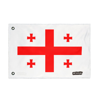 Georgia Flag Garden Banner | Double Sided Outdoor Flag | Rep Ya Flag