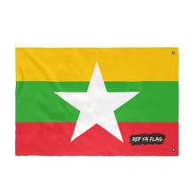Myanmar Flag Garden Banner | Double Sided Outdoor Flag | Rep Ya Flag