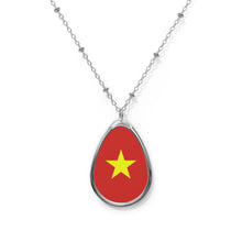 Vietnam Flag Necklace for Patriotic Gifts Custom Pendant for Mothers Day Fathers Day Christmas Birthdays Cultural Events Holidays