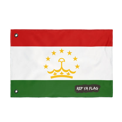 Tajikistan Flag Garden Banner | Double-Sided Outdoor Flag | Rep Ya Flag