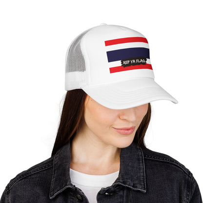 Thailand Flag Foam Trucker Hat | Rep Ya Flag design