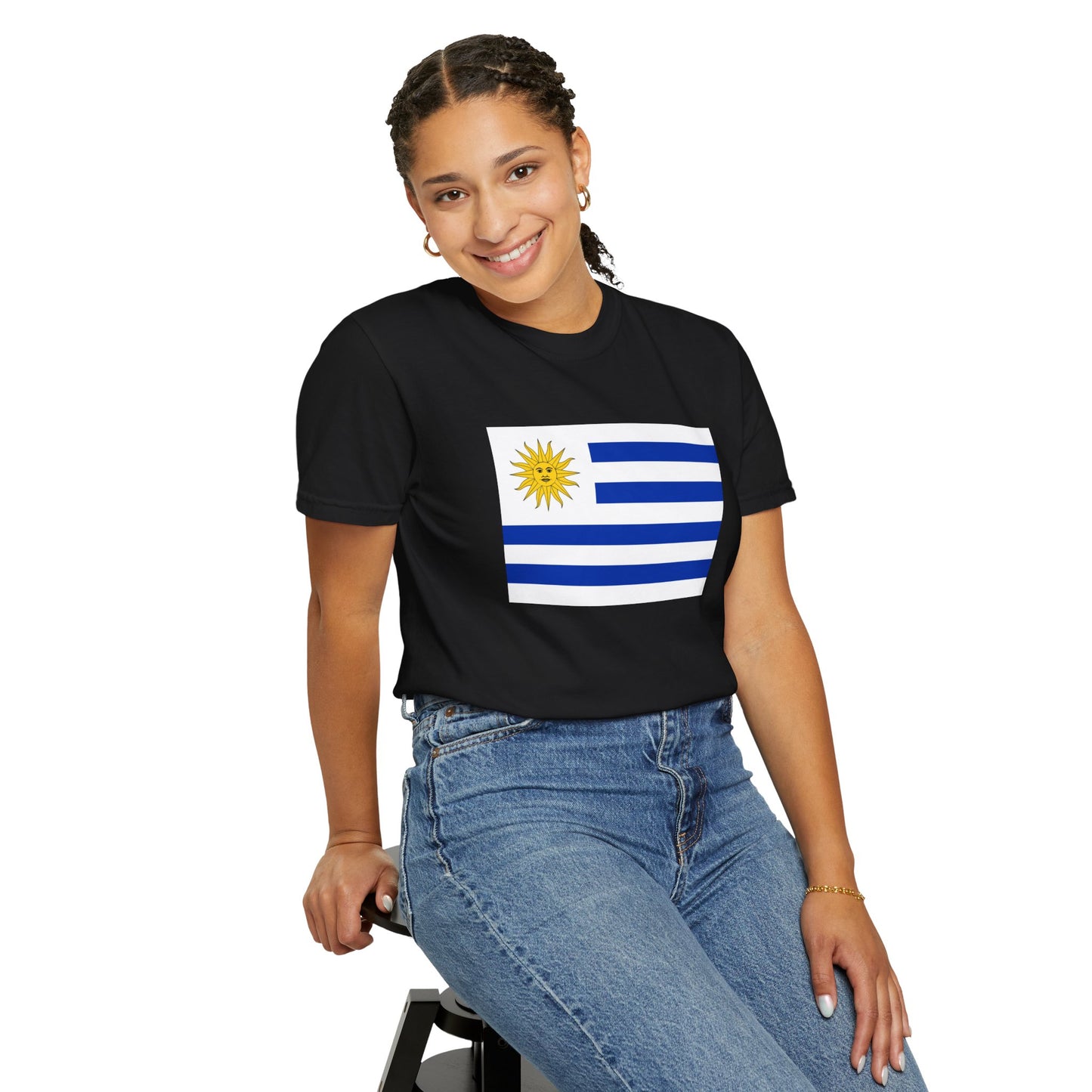 Uruguay Flag Shirt | Uruguay Tshirt | Uruguay Pride Tee | Rep Ya Flag Shirt | Heritage Gift | Unisex S-4XL