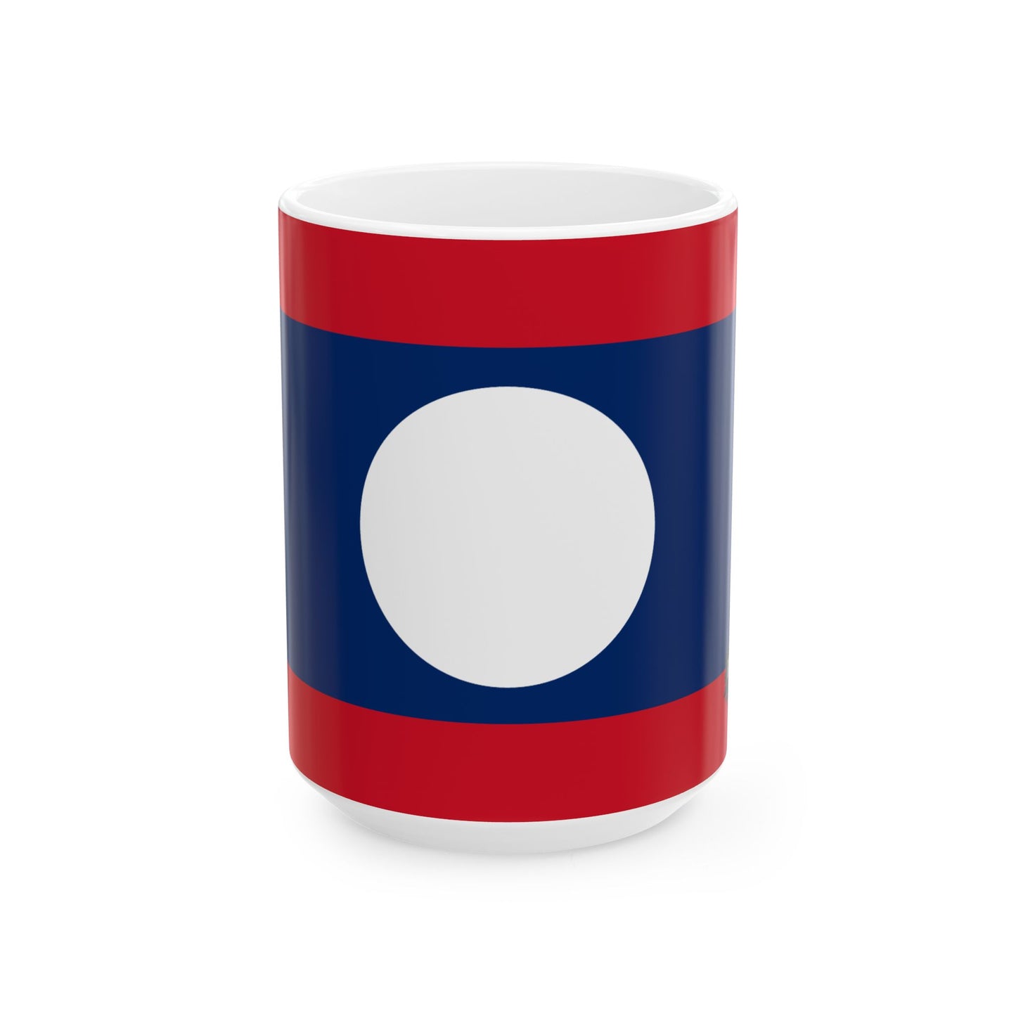 Laos Flag Coffee Tea Mug 11oz 15oz | Rep Ya Flag Ceramic Mug