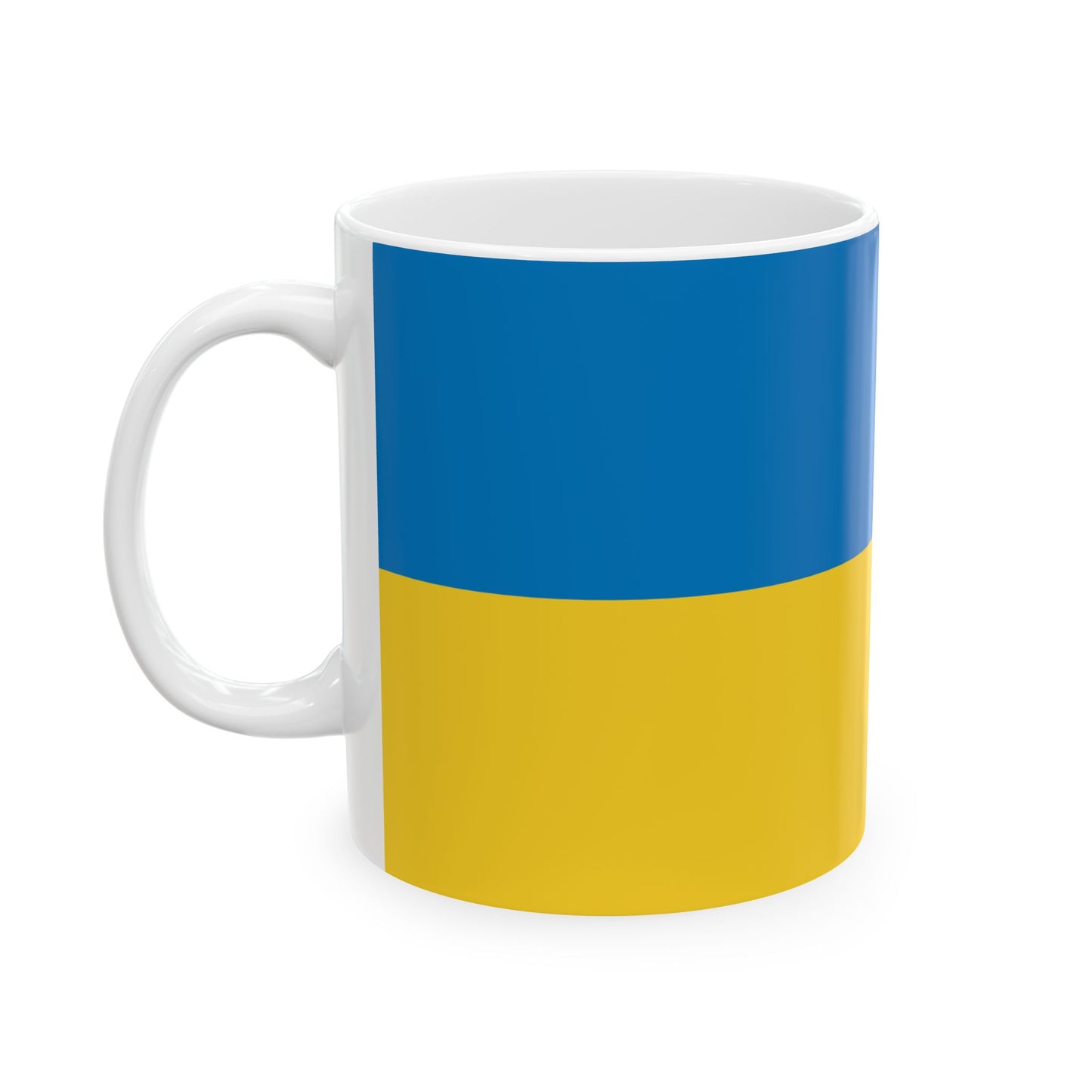 Ukraine Flag Coffee Tea Mug 11oz 15oz | Rep Ya Flag Ceramic Mug