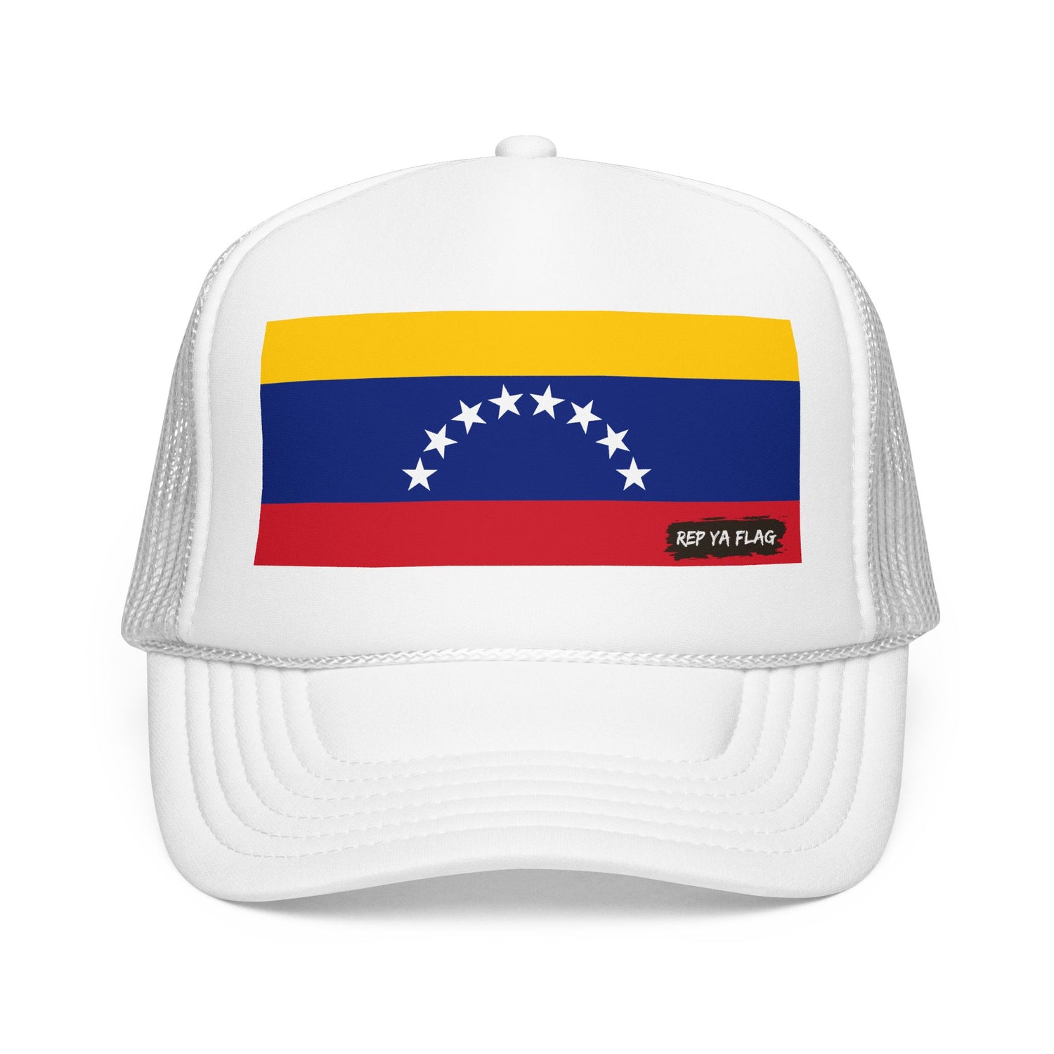 Venezuela Flag Foam Trucker Hat | Rep Ya Flag design