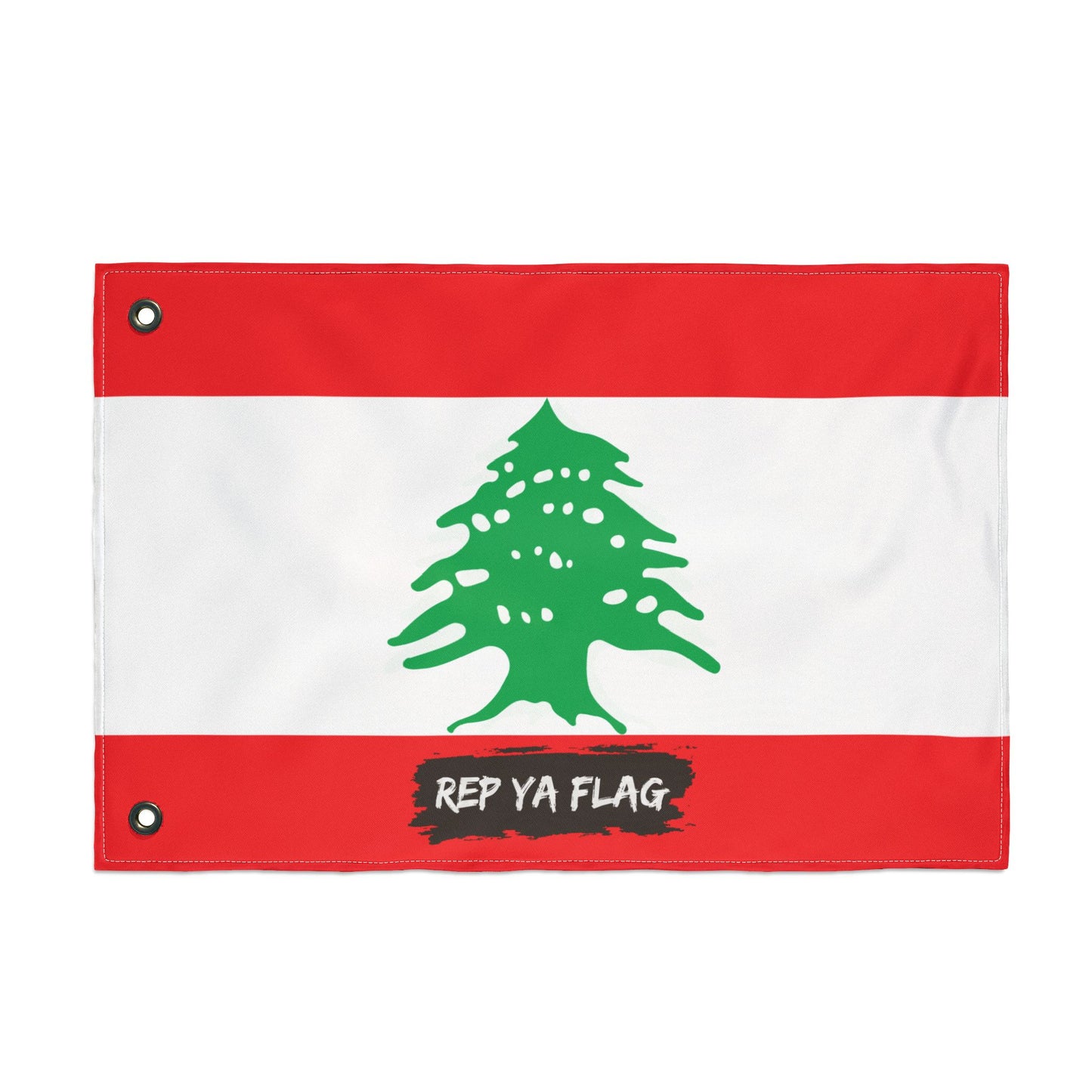 Lebanon Flag Garden Banner | Double Sided Outdoor Flag | Rep Ya Flag