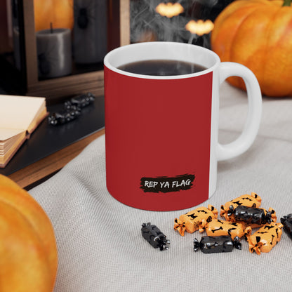 Tonga Flag Coffee Tea Mug 11oz 15oz | Rep Ya Flag Ceramic Mug