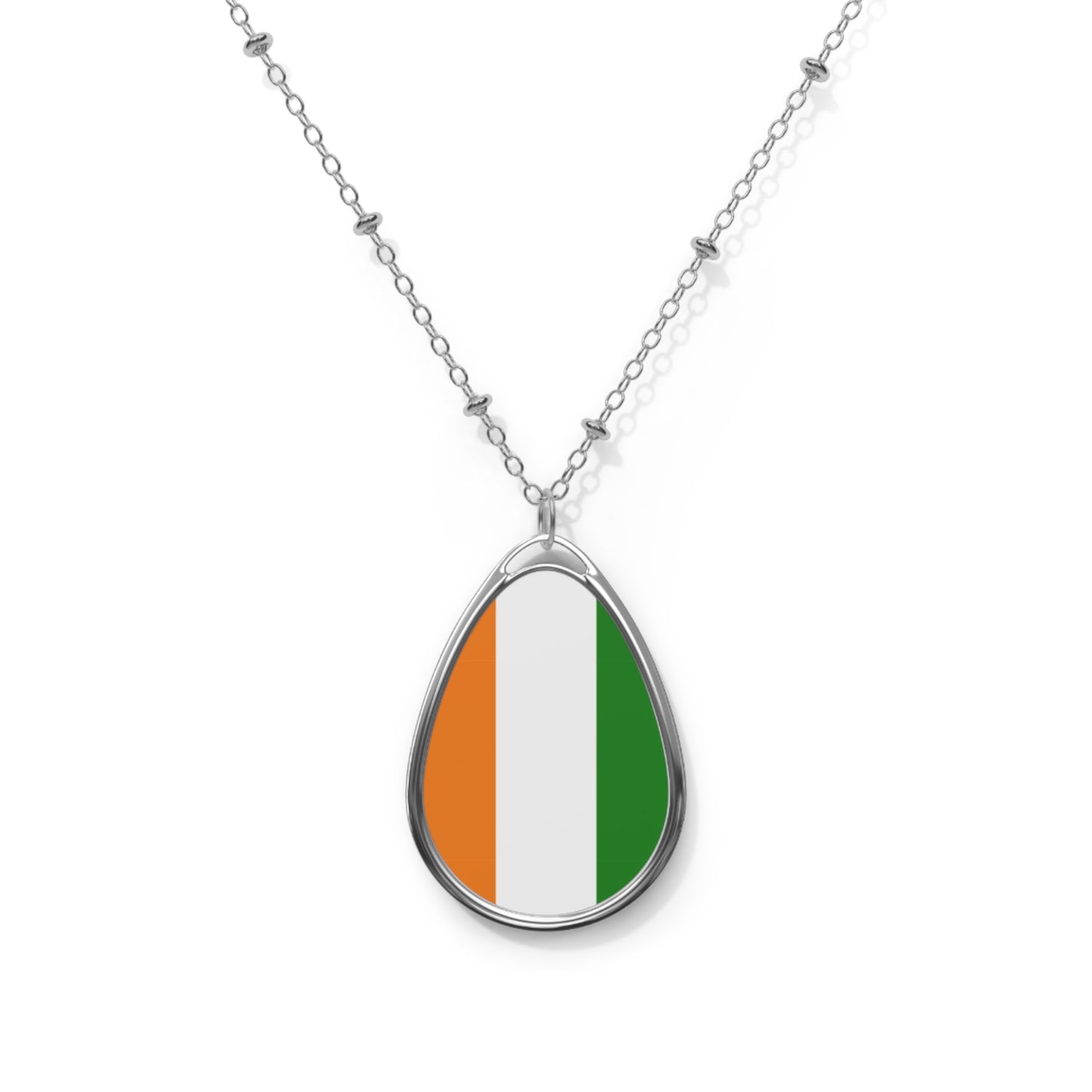 Cote d'ivoire Oval Necklace